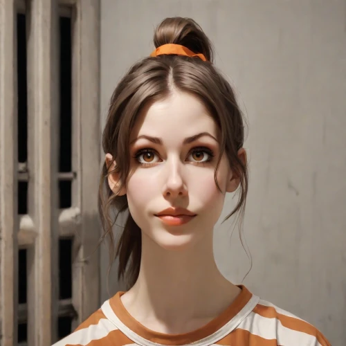 realdoll,bun,girl portrait,female doll,portrait of a girl,girl with bread-and-butter,girl studying,doll's facial features,natural cosmetic,cosmetic,character animation,the girl's face,retro girl,3d rendered,girl in a long,3d model,portrait background,young woman,wooden mannequin,cosmetic brush,Photography,Natural