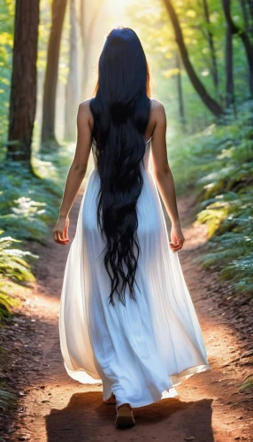 girl in a long dress from the back,girl walking away,divine healing energy,woman walking,girl in a long dress,ballerina in the woods,the mystical path,celtic woman,mystical portrait of a girl,gracefulness,spiritual environment,pathway,girl praying,praying woman,the path,the luv path,woman praying,the way,the way of nature,photo manipulation,Photography,General,Realistic