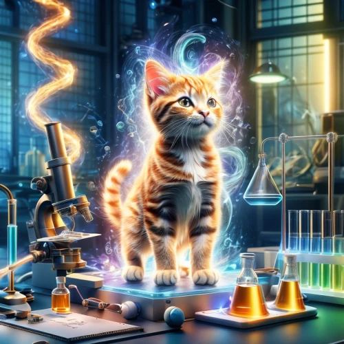 lab,chemist,laboratory,cat vector,scientist,sci fiction illustration,researcher,physicist,chemical laboratory,electron,science education,rna,microbiologist,biologist,chemical engineer,molecule,laboratory information,optoelectronics,alchemy,quantum