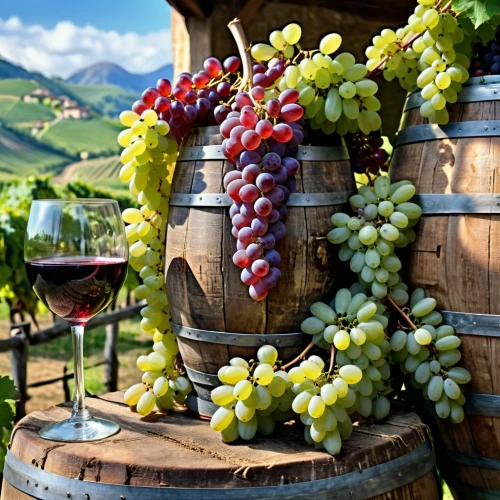 wood and grapes,piemonte,vineyard grapes,wine harvest,wine grapes,vineyard,wine region,fresh grapes,wine growing,vineyards,grape harvest,red grapes,tuscan,viognier grapes,grapes icon,grapes,table grapes,wine barrel,wine cultures,grapevines,Photography,General,Realistic
