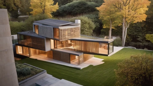 modern house,3d rendering,modern architecture,cubic house,timber house,eco-construction,frame house,luxury property,dunes house,contemporary,house in the forest,house shape,smart house,render,garden elevation,archidaily,house drawing,modern style,luxury home,cube house,Photography,General,Commercial