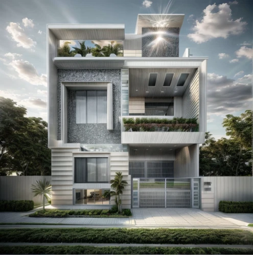modern house,cubic house,residential house,modern architecture,cube house,two story house,build by mirza golam pir,sky apartment,frame house,residential,3d rendering,block balcony,modern building,cube stilt houses,appartment building,arhitecture,garden elevation,kirrarchitecture,house shape,residential building