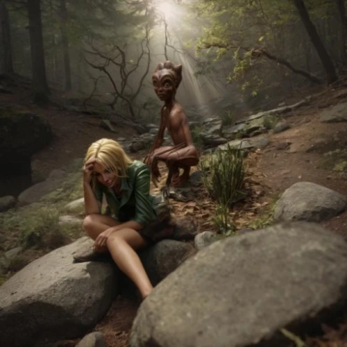 adam and eve,primitive dolls,diorama,mother earth statue,primitive person,faun,happy children playing in the forest,girl and boy outdoor,neanderthals,nudism,the sculptures,primitive people,ancient people,dryad,aborigines,stone age,people in nature,garden statues,allies sculpture,garden of eden