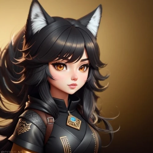 yang,kitsune,ursa,honmei choco,cat vector,fox,cute fox,black cat,fran,cg artwork,portrait background,luna,kat,adorable fox,desert fox,fantasy portrait,kosmea,finnish lapphund,anime 3d,eris