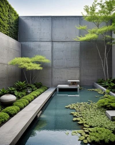 japanese zen garden,zen garden,japanese architecture,garden design sydney,landscape design sydney,landscape designers sydney,exposed concrete,asian architecture,corten steel,japan garden,garden of plants,japanese garden ornament,garden pond,water feature,courtyard,archidaily,roof landscape,concrete slabs,ryokan,landscaping