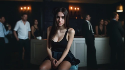 video scene,lust,the girl's face,girl sitting,agent provocateur,asian girl,piano bar,video clip,femme fatale,girl in a long,piano,woman sitting,young woman,asian vision,unique bar,barmaid,devil,desire,bad girl,video film