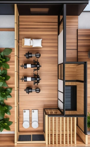 japanese-style room,japanese architecture,ryokan,wooden sauna,smart home,bamboo curtain,bamboo plants,garden design sydney,wooden windows,cubic house,balcony garden,smart house,wooden house,sky apartment,shared apartment,inverted cottage,timber house,japanese-style,kitchen design,modern kitchen,Photography,General,Realistic