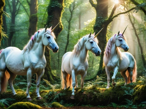 beautiful horses,unicorn background,equines,horse herd,wild horses,horses,white horses,unicorns,two-horses,ponies,horse horses,bay horses,unicorn art,albino horse,arabian horses,fantasy picture,equine,elven forest,forest animals,fairytale forest,Photography,General,Natural