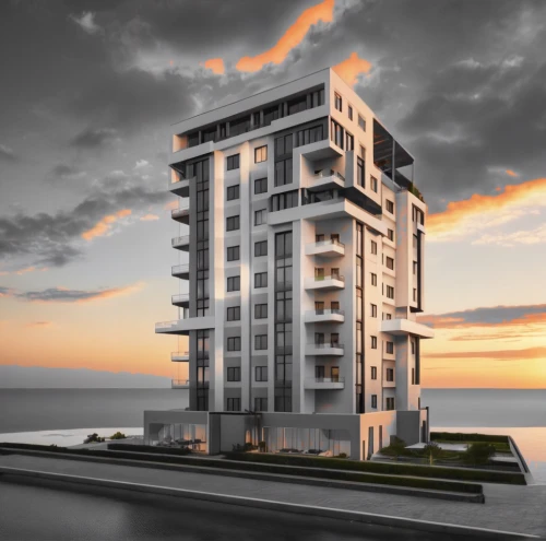 residential tower,3d rendering,mamaia,sky apartment,condominium,inlet place,hoboken condos for sale,condo,famagusta,appartment building,apartment building,high-rise building,cube stilt houses,house by the water,apartments,renaissance tower,danyang eight scenic,new housing development,artificial island,apartment block
