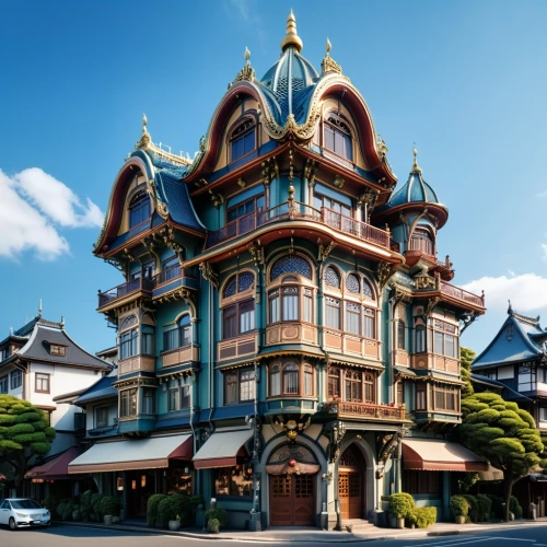 tokyo disneyland,fairy tale castle,victorian house,victorian,disneyland park,fairytale castle,magic castle,french building,disney castle,dragon palace hotel,beautiful buildings,japanese architecture,the disneyland resort,frederic church,victorian style,disneyland paris,art nouveau,gold castle,crooked house,euro disney,Photography,General,Realistic