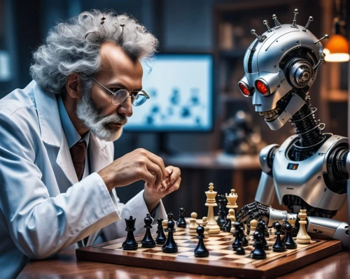 artificial intelligence,ai,machine learning,robots,social bot,chess men,robot combat,robotics,cybernetics,bot training,chatbot,automation,autonomous,algorithms,chat bot,robot,bot,prospects for the future,chess icons,machines,Photography,General,Realistic