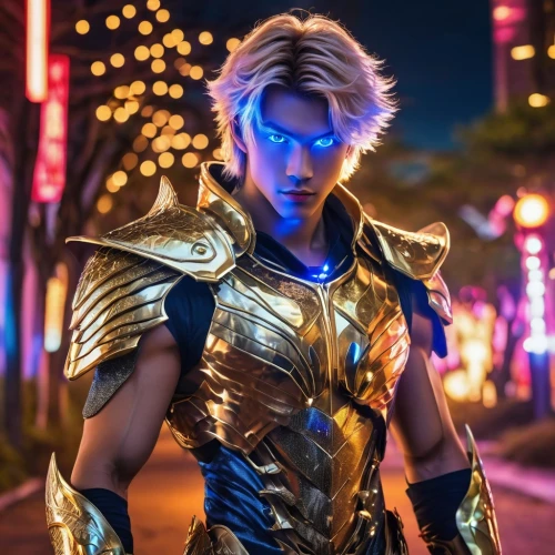 cosplay image,male elf,cosplayer,fantasy warrior,rein,thor,paladin,monsoon banner,el dorado,pharaoh,leo,male character,rainmaker,cosplay,aquaman,alexander,tangelo,god of thunder,gauntlet,valerian,Photography,General,Realistic