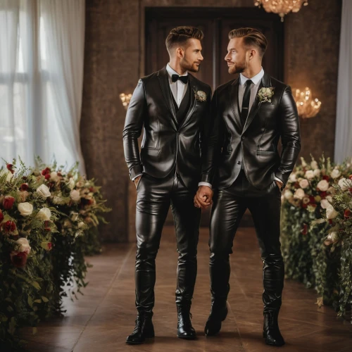 wedding suit,grooms,silver wedding,bridegroom,men's suit,wedding couple,wedding photo,wedding frame,walking down the aisle,the ceremony,groom,suit trousers,wedding icons,gay love,suit of spades,suits,the groom,wedding ceremony,men's wear,photo shoot for two,Photography,General,Natural