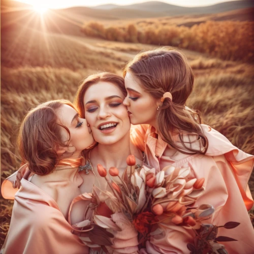 mother with children,the three graces,beautiful photo girls,mother and children,the mother and children,autumn photo session,daisy family,protea family,women's cosmetics,harmonious family,three flowers,kiss flowers,young women,poppy family,social,cosmetic dentistry,image manipulation,motherhood,vintage girls,blogs of moms