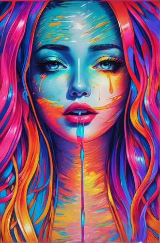 psychedelic art,neon body painting,colorful background,psychedelic,boho art,lsd,acid,vibrant,kaleidoscope art,multicolor faces,illusion,digiart,aura,background colorful,colorful doodle,pop art colors,painting technique,colorful,intense colours,uv,Conceptual Art,Daily,Daily 21