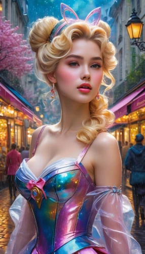 cinderella,fairy tale character,shanghai disney,disney rose,3d fantasy,fantasy picture,disney character,rosa 'the fairy,rosa ' the fairy,fantasy portrait,fairytale characters,children's fairy tale,rapunzel,fantasy art,fantasy woman,fairy tale,fairy queen,fantasy girl,fairy tales,world digital painting,Illustration,Japanese style,Japanese Style 13