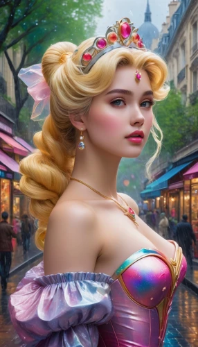 rapunzel,cinderella,princess anna,disney rose,shanghai disney,fairy tale character,princess sofia,disney character,3d fantasy,princess' earring,disneyland paris,hoopskirt,euro disney,rosa 'the fairy,fairy queen,tiana,fantasy woman,disney,fantasy girl,elsa,Illustration,Japanese style,Japanese Style 09