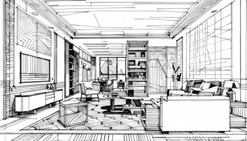 office line art,study room,working space,frame drawing,mono-line line art,laboratory,workroom,modern office,offices,computer room,work space,interiors,wireframe,mono line art,archidaily,secretary desk,wireframe graphics,workspace,office,sewing room,Design Sketch,Design Sketch,None