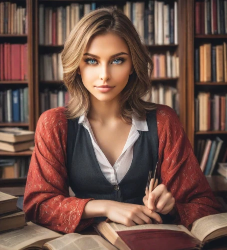 girl studying,librarian,correspondence courses,scholar,author,academic,tutor,women's novels,writing-book,girl portrait,learn to write,publish a book online,portrait of a girl,the girl studies press,young woman,tutoring,professor,bookworm,girl drawing,blonde woman reading a newspaper,Photography,Realistic