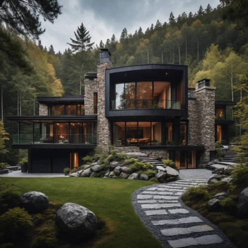 house in the mountains,house in mountains,modern house,beautiful home,house in the forest,luxury property,luxury home,modern architecture,luxury real estate,the cabin in the mountains,log home,house by the water,stone house,crib,cubic house,timber house,home landscape,mid century house,dunes house,chalet,Photography,General,Cinematic
