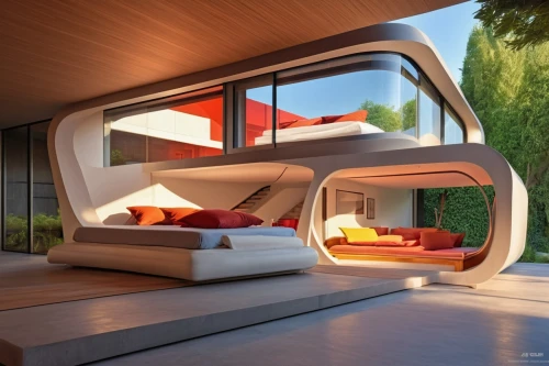 cubic house,futuristic architecture,folding roof,cube house,canopy bed,sky space concept,inverted cottage,frame house,mobile home,smart home,modern architecture,smart house,sky apartment,teardrop camper,ufo interior,modern room,archidaily,3d rendering,roof domes,roof tent,Photography,General,Realistic