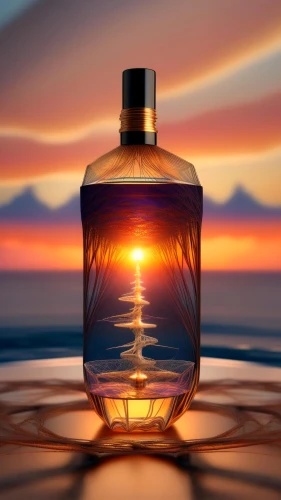 bottle fiery,message in a bottle,bottle surface,isolated bottle,perfume bottle silhouette,malibu rum,perfume bottle,bottle of oil,coconut perfume,drift bottle,spritz,parfum,decanter,light spray,glass bottle,aftershave,sunset glow,glass jar,the bottle,coast sunset