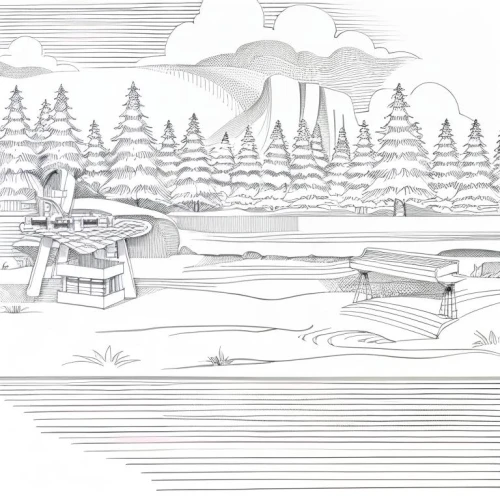 ski facility,ski resort,olympia ski stadium,ski station,ski cross,landscape plan,house drawing,snow slope,snow drawing,panoramical,snow scene,school design,sheet drawing,ski race,escher village,house in mountains,mountain huts,sawmill,snowhotel,skating rink,Design Sketch,Design Sketch,Hand-drawn Line Art