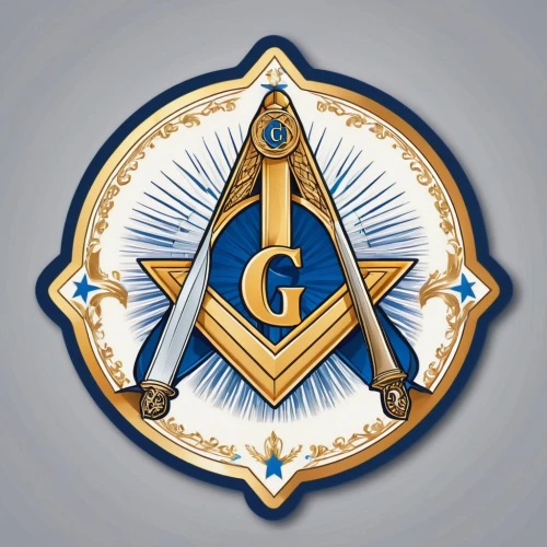 freemasonry,g badge,freemason,masonic,fc badge,sr badge,gi,masons,g5,q badge,pioneer badge,c badge,rf badge,crest,l badge,gps icon,r badge,f badge,emblem,nepal rs badge,Unique,Design,Sticker
