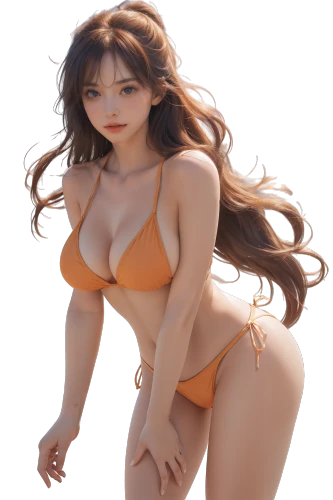 realdoll,3d figure,3d model,orange,kim,anime 3d,gradient mesh,kotobukiya,korean,orange color,3d rendered,nami,3d modeling,su yan,phuquy,tangerine,oranges,beach toy,3d render,japanese doll
