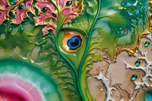 peacock eye,glass painting,peacock,bodypainting,fairy peacock,chameleon abstract,abstract eye,fractalius,fractals art,psychedelic art,fluid,kaleidoscope art,eye,body painting,detail shot,crocodile eye,colorful water,polyp,fluid flow,droplet,Photography,General,Realistic