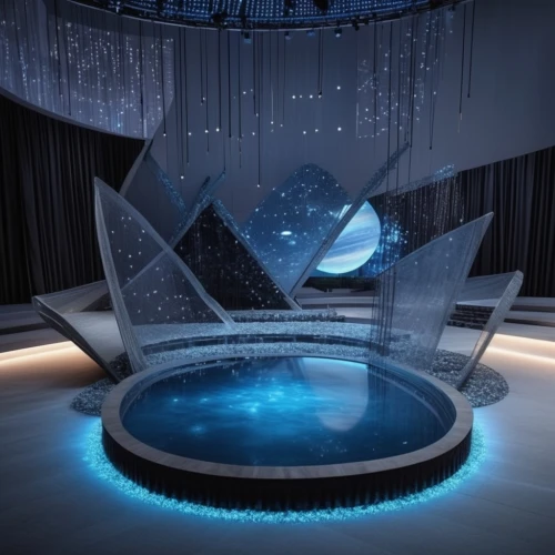 stage design,epcot spaceship earth,cinema 4d,futuristic art museum,stargate,water cube,floating stage,aqua studio,planetarium,stage curtain,crown render,asp,theater stage,floor fountain,theater curtain,spa water fountain,tardis,first order tie fighter,futuristic architecture,3d background,Photography,General,Realistic