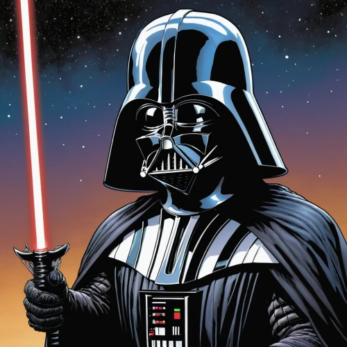 darth vader,vader,darth wader,dark side,imperial,starwars,lightsaber,star wars,luke skywalker,cleanup,imperial coat,empire,tie fighter,cg artwork,overtone empire,clone jesionolistny,force,the emperor's mustache,chewy,stormtrooper,Illustration,American Style,American Style 03