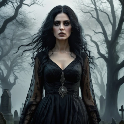 gothic woman,gothic dress,gothic portrait,gothic fashion,goth woman,the enchantress,dark gothic mood,dark elf,sorceress,vampire woman,gothic style,gothic,dark angel,swath,the witch,priestess,huntress,vampire lady,goth like,goth,Illustration,Realistic Fantasy,Realistic Fantasy 29