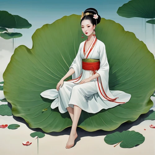 oriental painting,chinese art,geisha girl,junshan yinzhen,oriental princess,geisha,oriental girl,luo han guo,woman sitting,xuan lian,japanese woman,korean culture,rou jia mo,hanbok,plum blossom,dongfang meiren,siu mei,taiwanese opera,japanese art,xing yi quan,Photography,General,Realistic