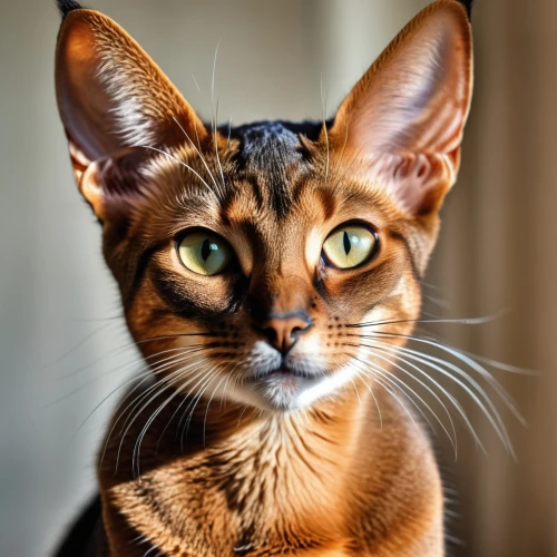 abyssinian,oriental shorthair,toyger,peterbald,bengal cat,devon rex,chausie,domestic short-haired cat,cornish rex,european shorthair,egyptian mau,bengal,ocicat,long eared,american wirehair,arabian mau,long-eared,american shorthair,big ears,japanese bobtail,Photography,General,Realistic