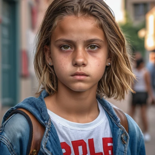 girl in t-shirt,eleven,child portrait,girl portrait,worried girl,photographing children,the girl's face,girl holding a sign,young model istanbul,portrait of a girl,unhappy child,fridays for future,child girl,isabel,girl in a historic way,photos of children,gap kids,child model,city ​​portrait,refugee,Photography,General,Realistic