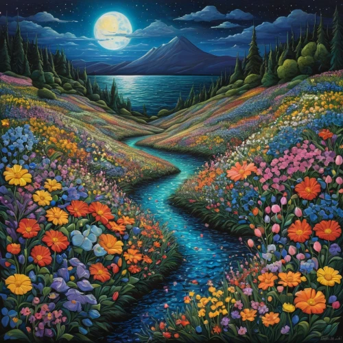 salt meadow landscape,sea of flowers,field of flowers,flower meadow,flower field,splendor of flowers,blooming field,valley of the moon,blanket of flowers,flower garden,way of the roses,the valley of flowers,flower painting,flowering meadow,mountain meadow,flowers field,flowerful desert,everlasting flowers,meadow landscape,blue moon rose,Conceptual Art,Daily,Daily 28