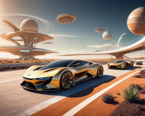 futuristic car,mclaren automotive,futuristic landscape,alien planet,mission to mars,3d car wallpaper,extraterrestrial life,concept car,desert safari,spaceship,gas planet,space ship,desert racing,space ships,super cars,alien world,futuristic,martian,ford gt 2020,planet mars,Conceptual Art,Sci-Fi,Sci-Fi 04