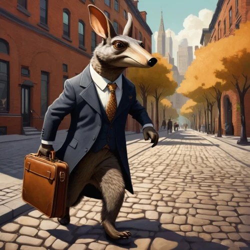 businessman,businessperson,business man,white-collar worker,overcoat,anthropomorphized animals,conductor,business appointment,concierge,hare trail,suit,suit actor,gentlemanly,business,business bag,attorney,business time,executive,mayor,businessmen,Art,Artistic Painting,Artistic Painting 08
