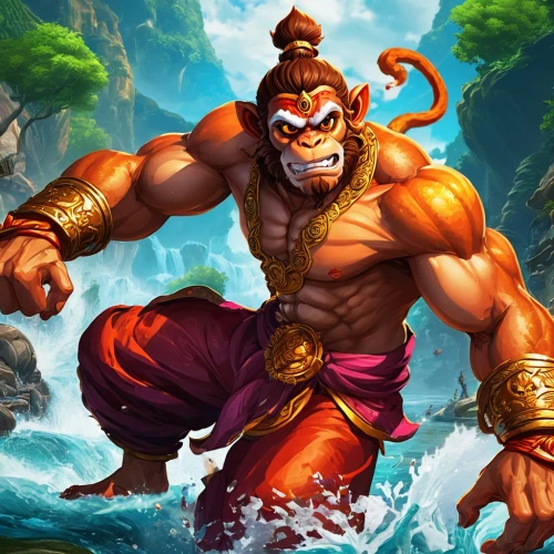 hanuman,sea god,poseidon god face,poseidon,god of the sea,ramayan,hercules,ramayana,monsoon banner,sadhus,minotaur,hercules winner,sadhu,grog,kongas,xing yi quan,ganesha,barbarian,forest king lion,dharma,Conceptual Art,Fantasy,Fantasy 26