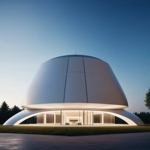 planetarium,musical dome,futuristic art museum,sky space concept,futuristic architecture,observatory,roof domes,dome,dome roof,radio telescope,archidaily,folding roof,solar cell base,round house,granite dome,telescopes,tempodrom,ufo,cubic house,modern architecture,Photography,General,Realistic