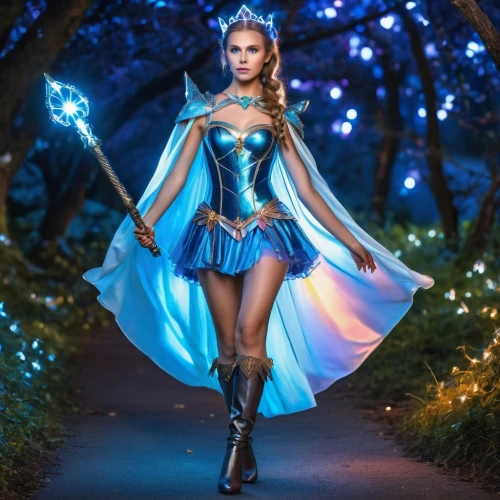 blue enchantress,fantasy woman,sorceress,cinderella,fantasy warrior,fantasy girl,cosplay image,faerie,the enchantress,fantasy picture,fairy queen,fairy tale character,magical,female warrior,ice queen,blue moon rose,celtic woman,goddess of justice,wonderwoman,winterblueher,Photography,General,Realistic
