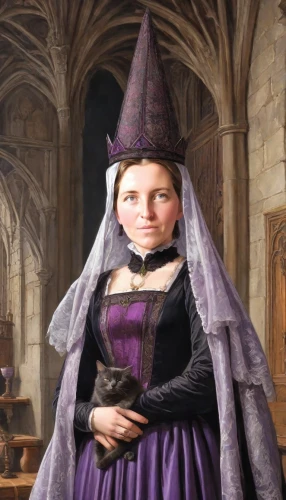 witch hat,witch ban,witches' hats,gothic portrait,witch's hat,girl in a historic way,aubrietien,the witch,violet head elf,witch broom,magistrate,wizard,scholar,witch,wicked witch of the west,w 21,veil purple,the hat of the woman,witches hat,the wizard,Digital Art,Comic