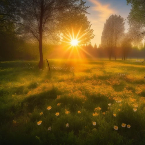 spring morning,meadows of dew,spring meadow,meadow landscape,spring sun,sunrays,spring nature,summer meadow,meadow,rays of the sun,sunray,flowering meadow,sun rays,meadow and forest,meadow flowers,sunbeams,small meadow,green meadow,dandelion meadow,spring background