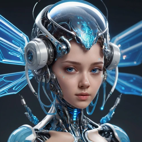 cyborg,cybernetics,ai,humanoid,artificial intelligence,cyber,computer art,echo,cyberpunk,biomechanical,electro,headset profile,fractal design,headset,robotic,valerian,cyberspace,scifi,sci fiction illustration,chat bot,Conceptual Art,Sci-Fi,Sci-Fi 03
