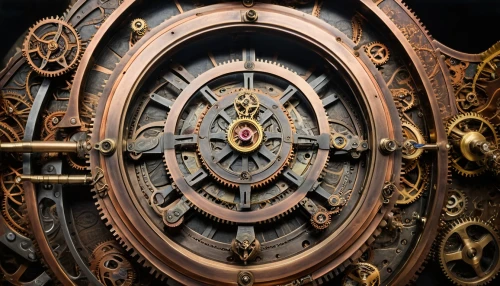 steampunk gears,clockmaker,astronomical clock,ship's wheel,grandfather clock,clockwork,longcase clock,ships wheel,magnetic compass,steampunk,watchmaker,bearing compass,time spiral,mechanical watch,cog,old clock,cogs,scientific instrument,mechanical puzzle,combination lock,Illustration,Realistic Fantasy,Realistic Fantasy 13