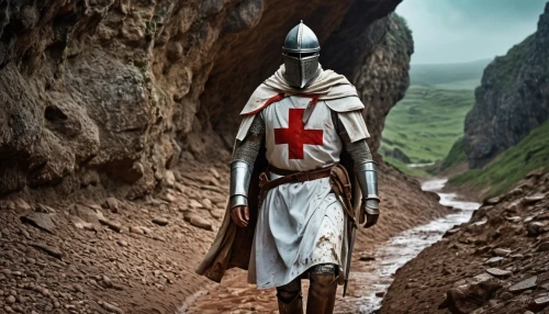 templar,crusader,german red cross,roman soldier,biblical narrative characters,medic,samaritan,carthusian,way of the cross,the roman centurion,combat medic,carmelite order,wall,pilgrimage,st george,holyman,calvary,guards of the canyon,christdorn,knight armor,Photography,General,Realistic