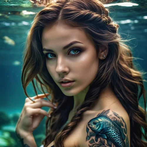 mermaid background,water nymph,mermaid vectors,mermaid,believe in mermaids,underwater background,siren,merfolk,the sea maid,let's be mermaids,mermaids,under the water,little mermaid,under the sea,tattoo girl,polynesian girl,ariel,under water,fantasy portrait,girl with a dolphin,Photography,General,Realistic
