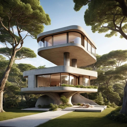 modern architecture,dunes house,futuristic architecture,modern house,cubic house,3d rendering,luxury property,luxury real estate,contemporary,cube house,tree house,sky apartment,luxury home,arhitecture,frame house,beautiful home,jewelry（architecture）,eco-construction,archidaily,architecture,Photography,General,Realistic