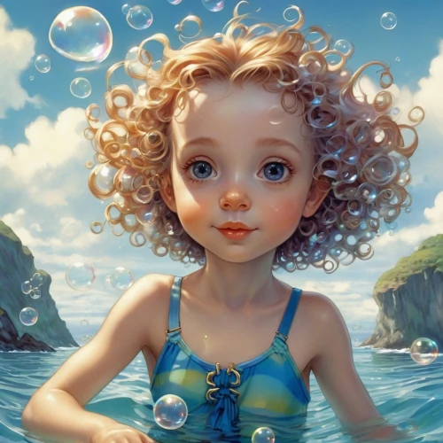 bubbles,water pearls,soap bubbles,sea-life,wet water pearls,shirley temple,underwater world,underwater background,little girl with balloons,merfolk,bubble,soap bubble,small bubbles,mermaid background,water nymph,underwater,inflates soap bubbles,ocean,believe in mermaids,sea,Illustration,Realistic Fantasy,Realistic Fantasy 14